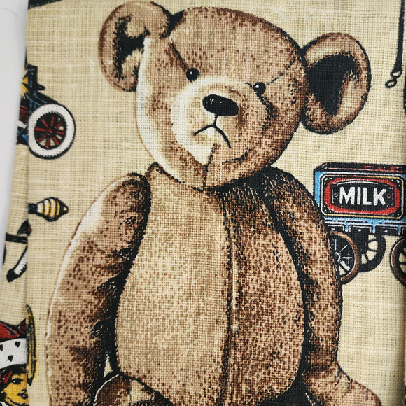 SMITHSONIAN INSTITUTION Christmas Bear / Toys Tea‎ Towel Set of 2 ~ NEW with TAG - Picture 2 of 5